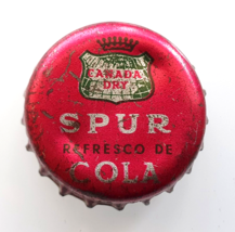 CORK BOTTLE CAP ✱ Canada Dry ~ Spur Cola VTG Soda Chapa Kronkorken Portugal 60´s - £10.05 GBP