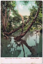 Postcard View Of The Ten Mile River Rhode Island - £1.64 GBP