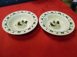 Poppy Trail China Homestead Provincial By Metlox-..Set Of 2 Berry Bowls - £5.34 GBP