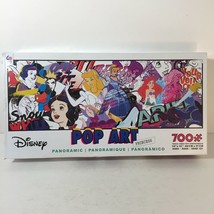 Ceaco Disney POP ART Princess Panoramic 700 Piece Jigsaw Puzzle 34”x12” ... - $16.81