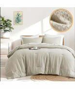 REGENCY HEIGHTS 90X90&quot; F/Q WAFFLEWEAVE COMFORTER SET - $765.38 MXN
