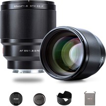 Viltrox 85Mm F1.8 Mark Ii Auto Focus Full Frame Lens For Sony E Mount, S... - $518.99