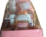 Bath &amp; Body Works Rose Shower Gel &amp; Mist Champagne Toast Gel 3 pc Travel... - $18.95