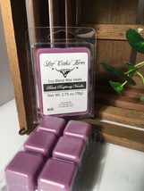 Handmade Black Raspberry Vanilla Soy Blend Wax Melts 2.75 Oz Warmer Cube Tarts - £5.15 GBP