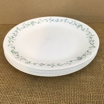 Corning Corelle Set of 6 Country Cottage Vtg USA Made Dinner Plates (6) - £22.68 GBP