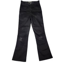 Fiorucci Jeans Womens Size 25 Edie 70s Flare Black High Rise Denim Pants - €26,59 EUR