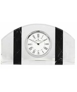Pierre Laurent Paris Swiss Made Black Marble Crystal Clock  - €232,75 EUR
