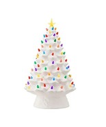 Mr. Christmas Nostalgic Ceramic Christmas Tree 18 inch with LED Lights B... - $99.96
