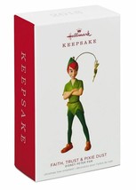 Hallmark: Faith, Trust &amp; Pixie Dust - Disney Peter Pan - Keepsake Ornament 2018 - £21.35 GBP