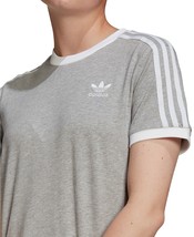 Adidas Originals Women&#39;s Cotton 3 Stripes T-Shirt - £26.10 GBP