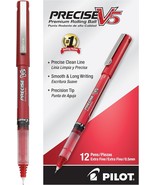 Red, 12-Piece Pack Of Pilot, Precise V5, Capped Liquid Ink Rolling Ball ... - $59.57 CAD