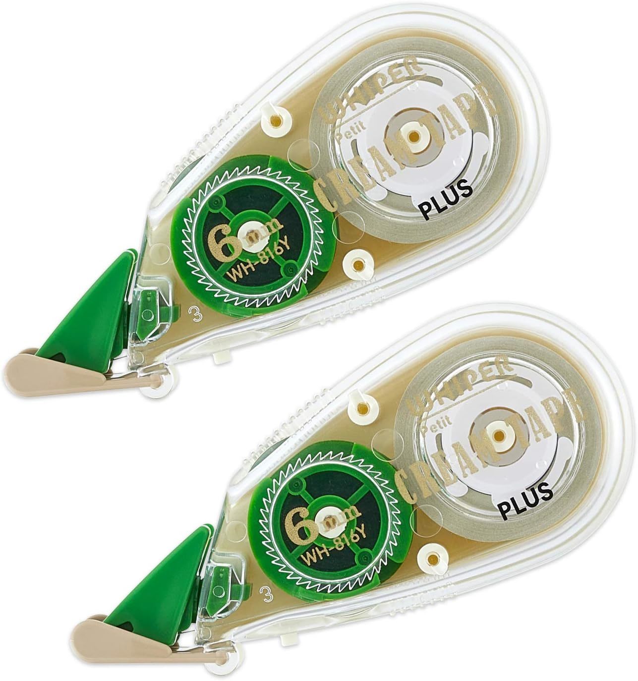Plus Wh-816Y 51-644 Correction Tape, White Petite, Cream Tape, 0.2 Inche... - $12.40