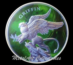 2021 Griffin Colored Silver Proof Coin Only 600 Minted 1.05 Oz 0.999 Silver Niue - £133.64 GBP