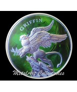 2021 GRIFFIN COLORED SILVER PROOF COIN ONLY 600 MINTED 1.05 oz 0.999 SIL... - $169.95