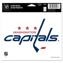 Washington Capitals Decal 5x6 Ultra Color [Free Shipping]**Free Shipping** - £11.19 GBP