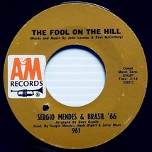 Sergio Mendes &amp; Brasil &#39;66 - The Fool On The Hill / So Many Stars [7&quot; 45 rpm] - £2.68 GBP