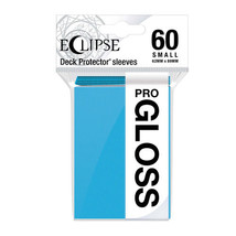 Eclipse Deck Protector Gloss Sleeves S 60pcs - Sky Blue - $22.91