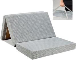 Homguava Folding Mattress (Twin, 75&quot;X38&quot;X4&quot;) Portable Memory, And Home Floor - £103.88 GBP