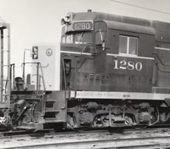 Atchison Topeka &amp; Santa Fe Railway Railroad ATSF #1280 GP-30 Electromotive Photo - £7.38 GBP