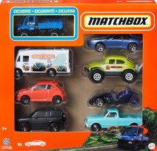 Matchbox Cars, 9-Pack Die-Cast 1:64 Scale Toy Cars, Construction or Garb... - £11.64 GBP
