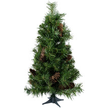 US Seller 2&#39; X 15&quot; Dakota Red Pine Full Artificial Christmas Tree Pine C... - $38.98