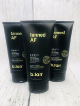 (3) B Tan Tanned AF Self Tan Lotion 6 fl oz Darkest - £25.30 GBP