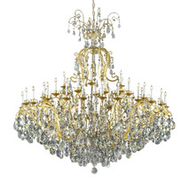 AM5100V: Lighting Pecaso "Versailles" Grand Chandelier (68”-82” H) $4,623+ - $4,623.00
