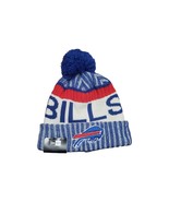 New Era Buffalo Bills NFL Cuffed Sport Knit Pom Skull Cap Blue / White OSFM - £30.14 GBP