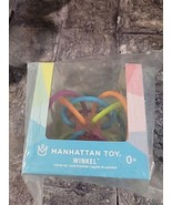 Manhattan Toy Winkel Rattle and Sensory Teether Activity Toy Age 0+ - Br... - $9.49