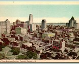 Downtown Business Section Toronto Ontario Canada UNP WB Postcard G9 - $3.91