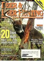 Deer &amp; Deer Hunting Magazine September 2008 - 100% Whitetails, Scout Sma... - £5.20 GBP