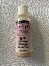 Duncan CN 281 Light Brown Glaze Concepts 2oz - $3.00