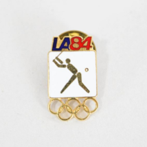 Vintage Los Angeles LA California USA 1984 Olympic Collectable Pin Baseball - £11.35 GBP