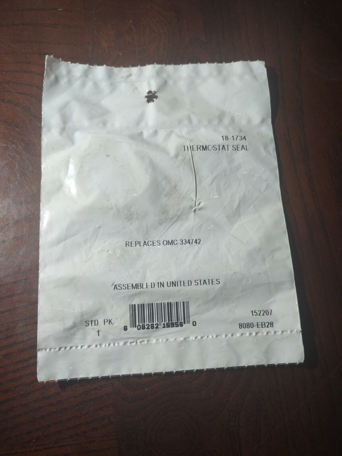Sierra 18-1734 Thermostat Seal for OMC 334742 - $8.79