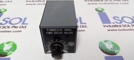 Timeco Inc 591-16TD Time Delay Relay 60 Cyc .02-5 Sec Delay - £77.33 GBP