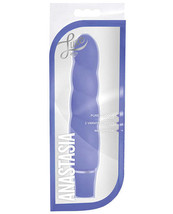 Blush Luxe Anastasia Silicone Vibrator - Periwinkle - £29.12 GBP