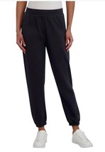DKNY Womens Jogger Black Pockets Fleece Logo Sport Active Midweight - €37,69 EUR