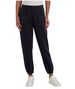 DKNY Womens Jogger Black Pockets Fleece Logo Sport Active Midweight - $808.74 MXN
