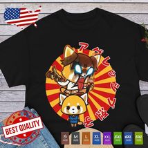Kawaii Aggretsuko Aggressive Retsuko Anime Clothing Manga Shirt Japanese... - $17.99+