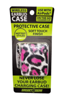 Gadget Gear Pink Spots Soft Touch Airpods Protective Case W/ Carabiner Clip - $8.90