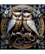 Owl Art Canvas Print, Wall Decor, Home Decoration, Gift for Nature Lovers - $1,460.55 MXN