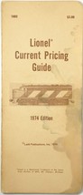 Lionel Trains O/O27 Gauge Current Pricing Checklist Guide 1974 Ladd Publ... - $6.00