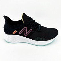 New Balance Fresh Foam Roav Black Green Womens Size 8 Running Sneakers WROAVRM1 - £48.07 GBP