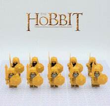 The Hobbit Erebor Dwarf The Royal Battle Armor Dwarves Warrior 10pcs Minifigure - $400.58 MXN