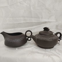 Vintage Japannese Tea  Pot &amp; Creamer Set Of 2 - $15.83