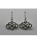 Infinity Heart Earrings - $7.72 CAD