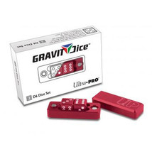 Ultra Pro Gravity Dice Precision 2x D6 Dice Set - Crimson - £32.20 GBP