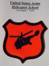 U.S. Army Helicopter School ( Cut Edged - Twill ) Lot 151 - £6.89 GBP