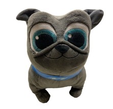 Disney Store Bingo Puppy Dog Pals Bulldog 10&quot; Grey Plush Toy Stuffed  EUC  - £5.64 GBP