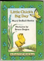 1981 Early I Can Read Weekly Reader Little Chick&#39;s Big Day Kwitz HC 1st Ed Book - £10.04 GBP